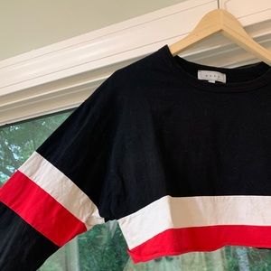 cropped long sleeve t-shirt